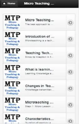 micro teaching and pedagogy android App screenshot 2